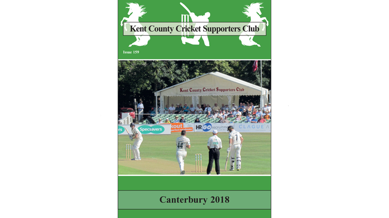 The Supporters Club Canterbury Edition Magazine for 2018 has now been issued