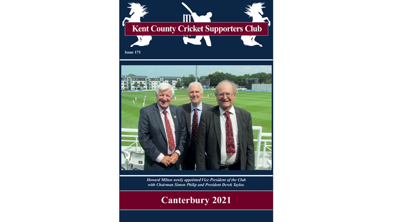 The Supporters Club Canterbury 2021 Edition magazine has now been issued